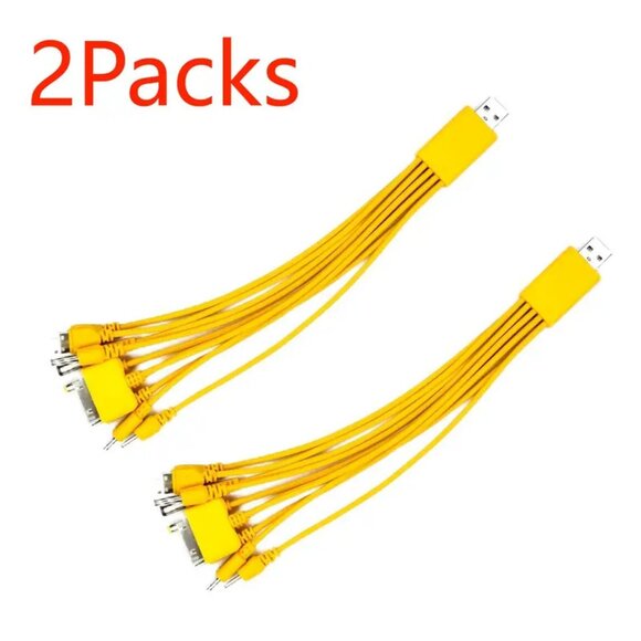 Other - New High-quality Multi-functional Ten-in-one Data Cable USB To Ten Charging Head